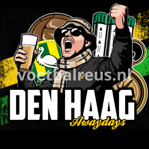 Sticker Den Haag Awaydays – 7×7 cm