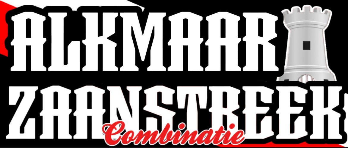 Sticker Alkmaar Zaanstreek Combinatie – 4×10 cm