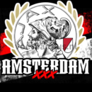 Sticker Amsterdam XXX - 8x8 cm