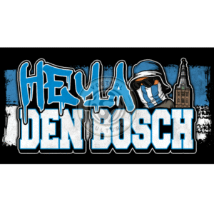 Sticker Heya Den Bosch - 9x5 cm