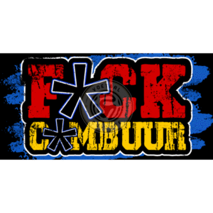 Sticker F*CK Cambuur – 8×4 cm