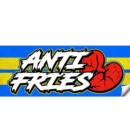 ‘Anti Fries’ Cambuur Sticker – 10x4 cm