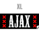 ‘AJAX’ Amsterdam Sticker – 20x8 cm