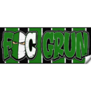 ‘FC Grun’ Ultras Sticker – 10x4 cm