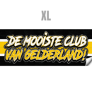 ‘De Mooiste Club Van Gelderland!’ XL Sticker – 20x8 cm