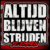 Sticker Altijd Blijven Strijden FC Emmen – 8×8 cm