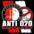 Anti 020 Sticker – 10x10cm